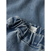 LIL ATELIER Baggy Jeans Damla Medium Blue Denim
